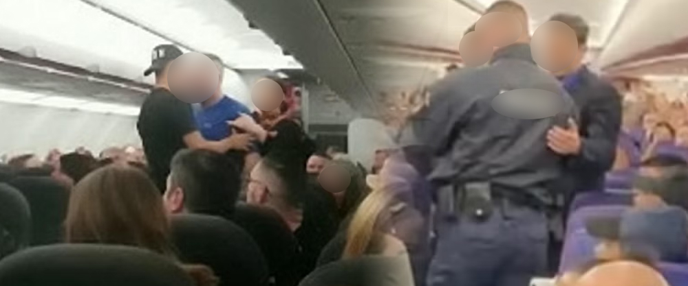 slovacki navivaci vo avion