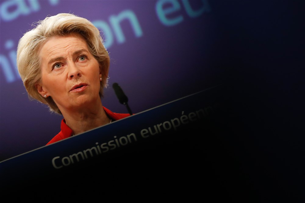 European Commission President Ursula von der Leyen presser on EU gas supply in 2023