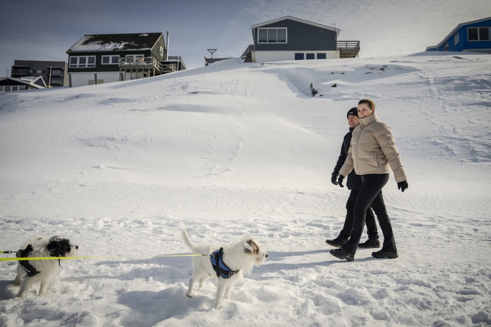 Denmark's Prime Minister Mette Frederiksen visits Greenland