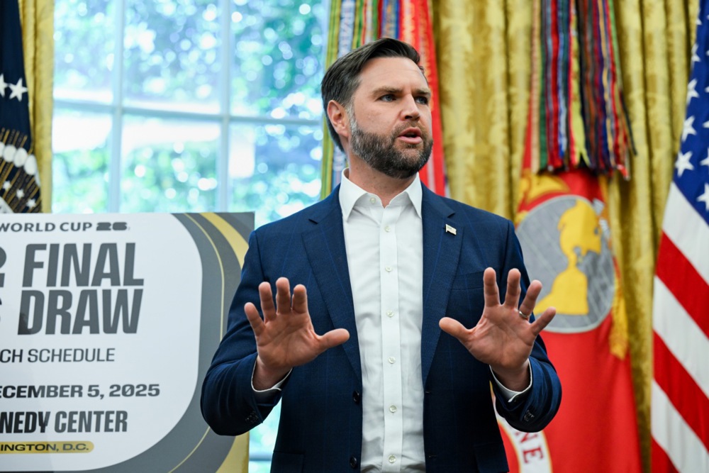 US President Donald Trump Announces 2026 FIFA World Cup Draw