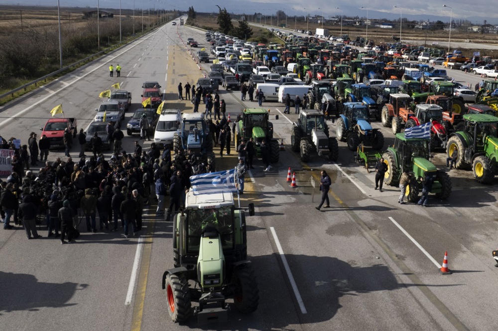 Greek farmers protest rising costs and delayed subsidies