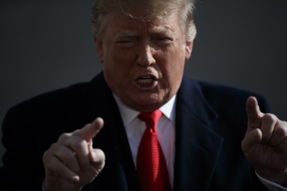 US President Donald J. Trump departs the White House for the G20 in Argentina