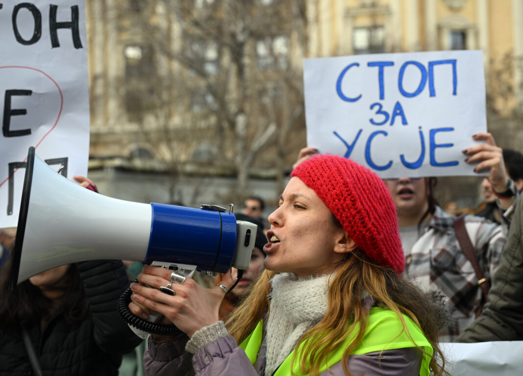 NORTH MACEDONIA-POLITIC-AIR-POLLUTION-PROTEST
