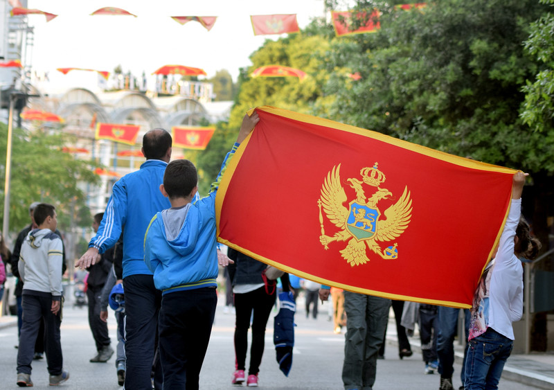 Independence Day celebrations in Podgorica, Montenegro