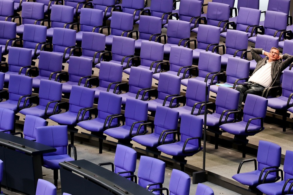 Plenary session of the German Bundestag in Berlin