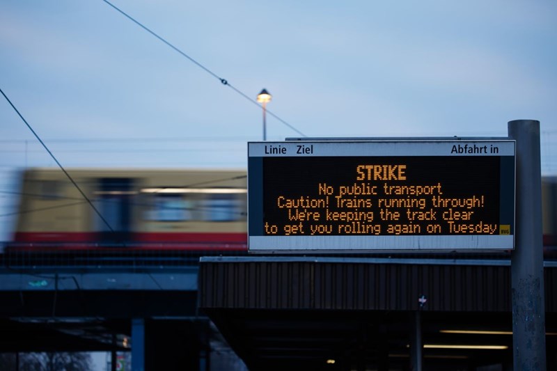 Германија штрајк транспорт, 12699774