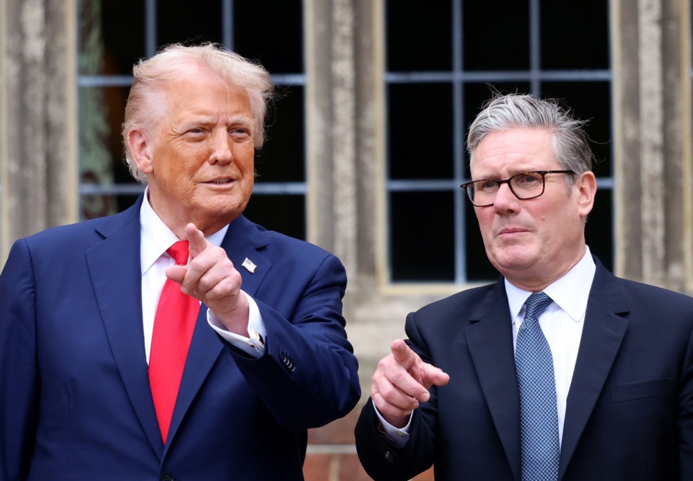 US President meets UK Prime Minister Starmer during State visit