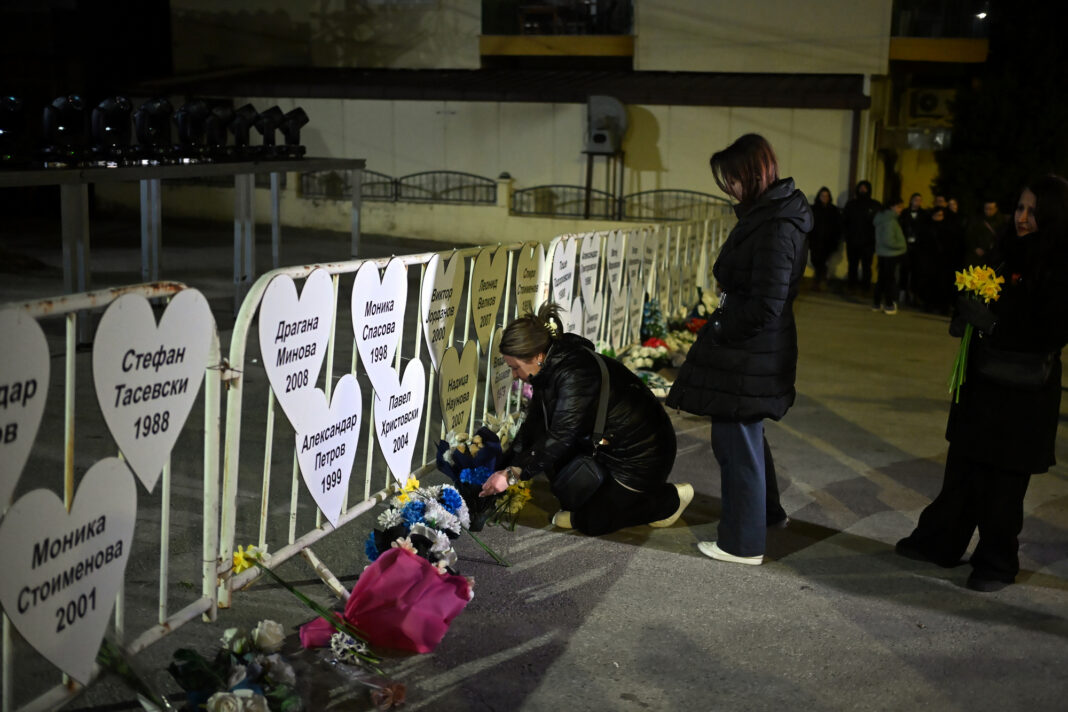 NIGHTCLUB - FIRE - NMACEDONIA-PROTEST