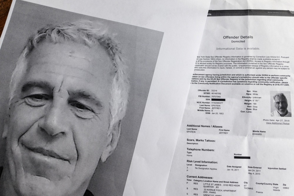 ILLUSTRATION - Epstein files public under transparency law