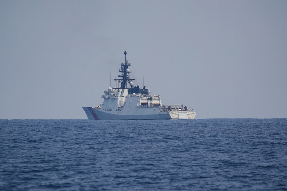 US, Japan, and Philippines coastguards hold trilateral exercise in South China Sea