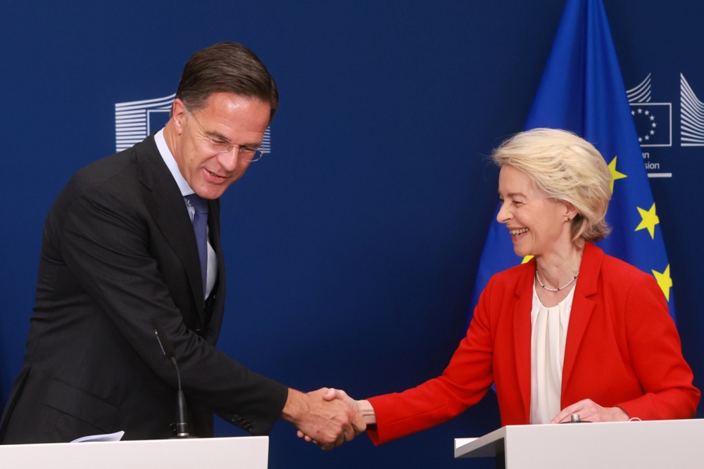 Meeting of the EU College of Commissioners in Brussels