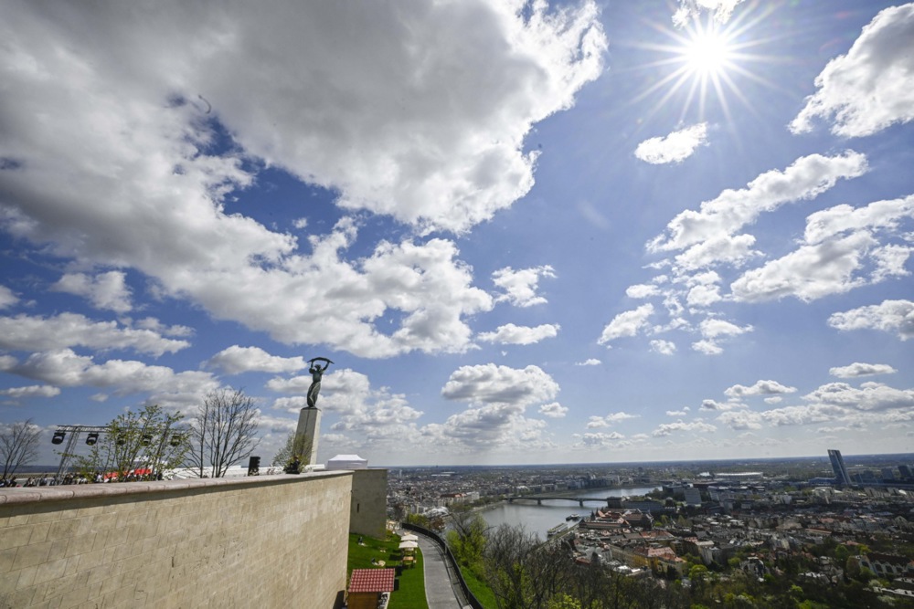 Inauguration day of the Citadel's renovation in Budapest