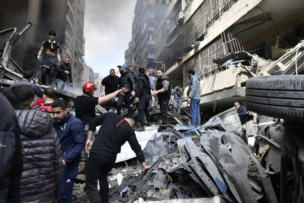 Israel launches wide-scale air attacks on Beirut and multiple areas throughout Lebanon