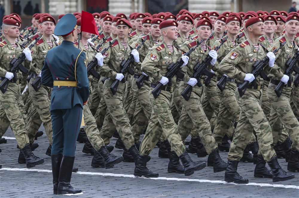 Victory Day military parade in Moscow