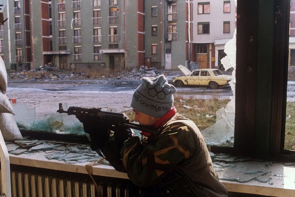 Bosnian soldier