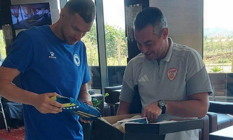 Македонец му ги дизајнираше мундијалските копачки на Џеко