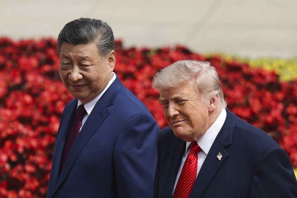 US President Donald Trump visits China