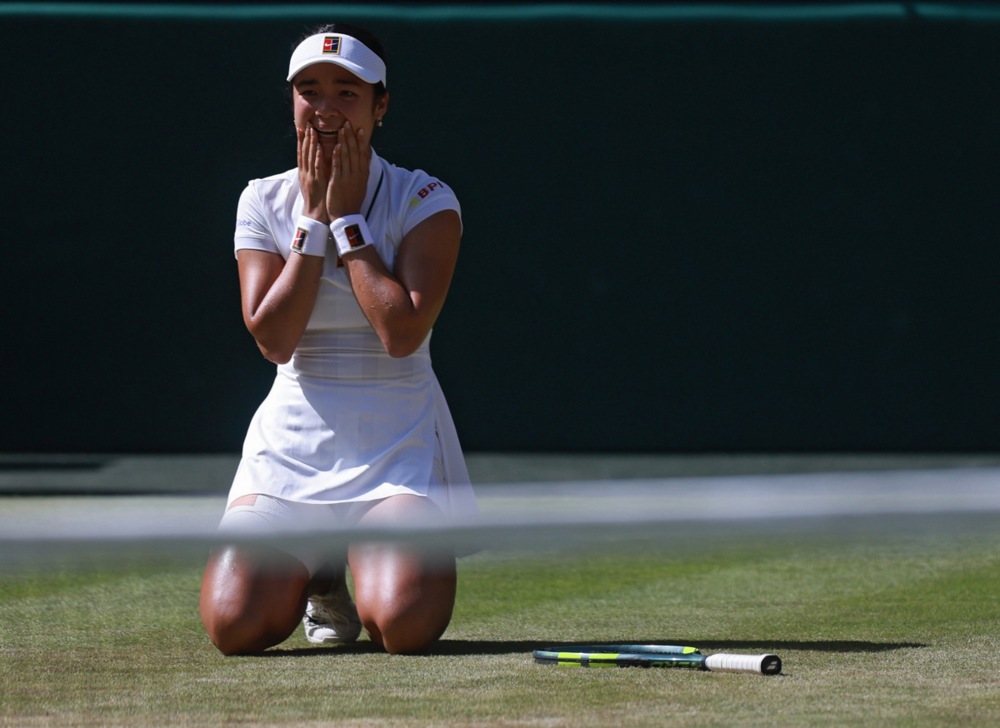 Wimbledon Grand Slam tennis tournament - Day 6