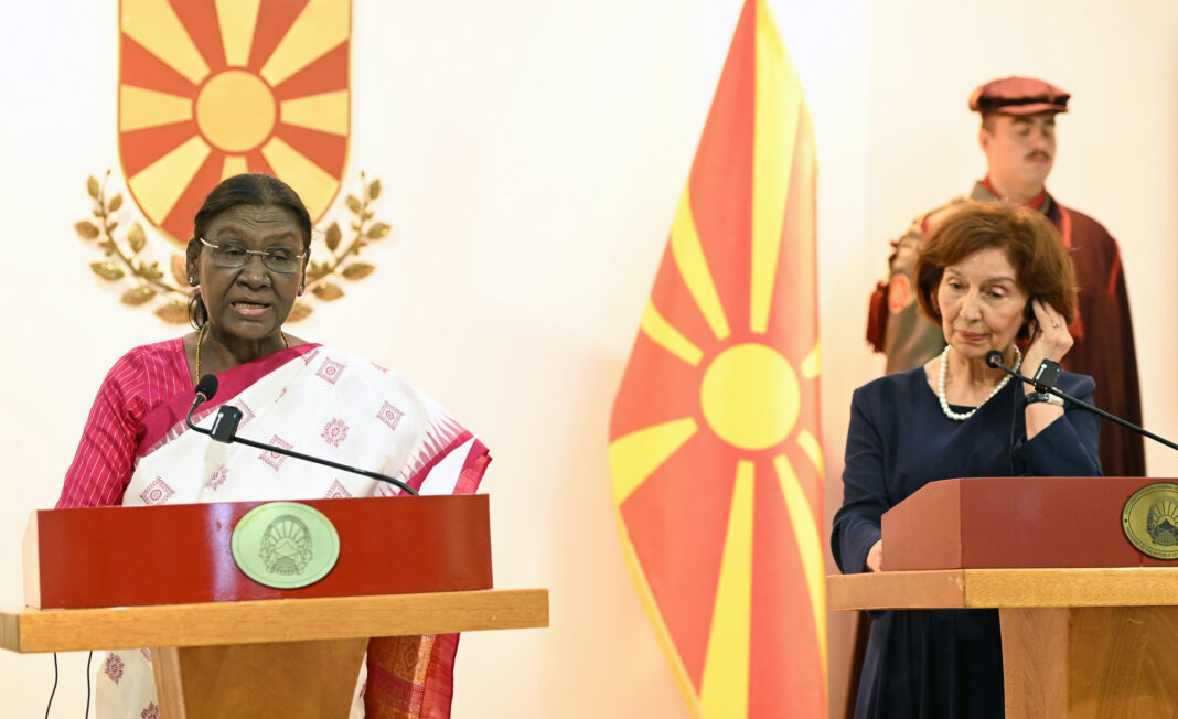 N MACEDONIA - INDIA - POLITIC