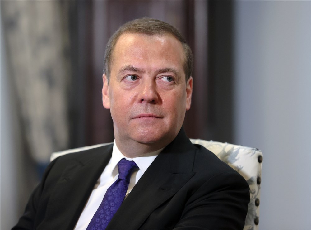 Cuba's President Diaz-Canel meets Deputy head of Russia's Security Council Medvedev outside Moscow